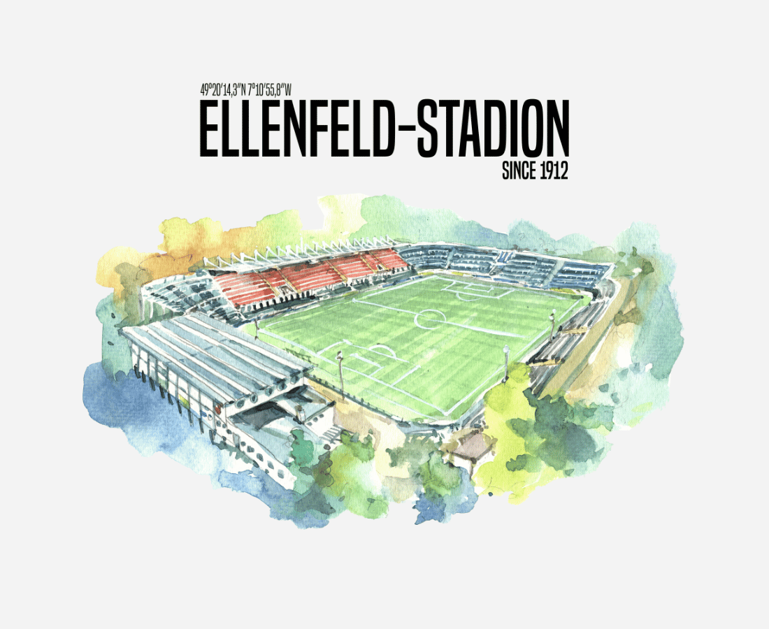 Ellenfeld-Stadion - Organic Hoodie