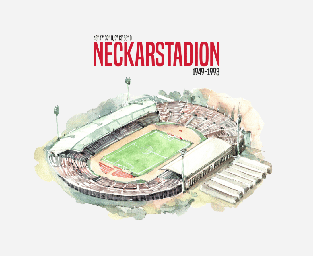 Neckarstadion Red Edition - T-Shirt