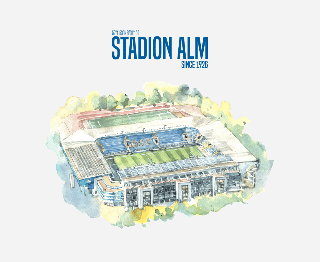 Stadion Alm Blue Edition - Organic Shirt