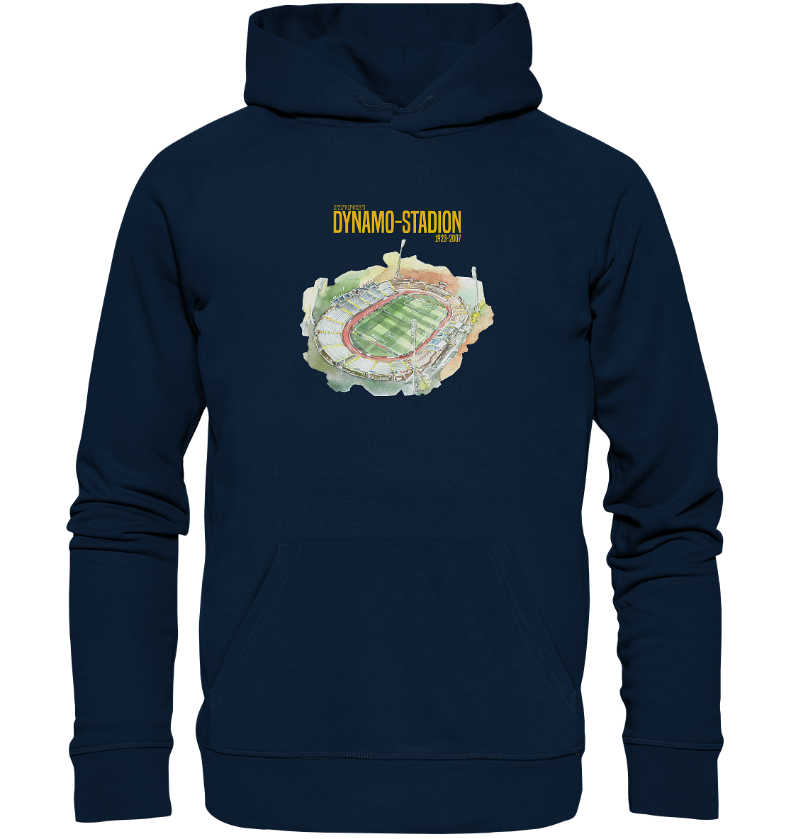 Dynamo-Stadion Yellow Edition - Organic Hoodie