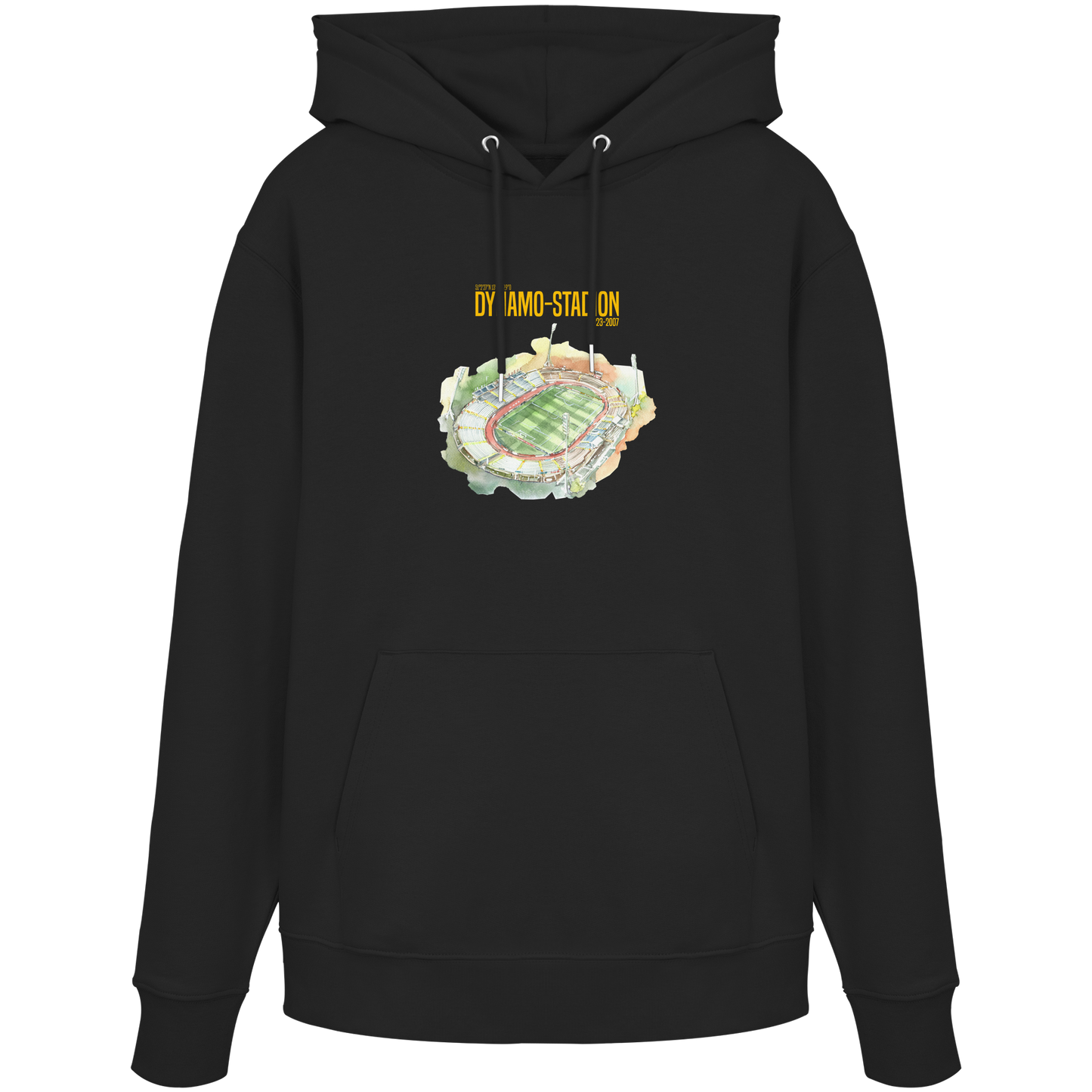 Dynamo-Stadion Yellow Edition - Organic Hoodie