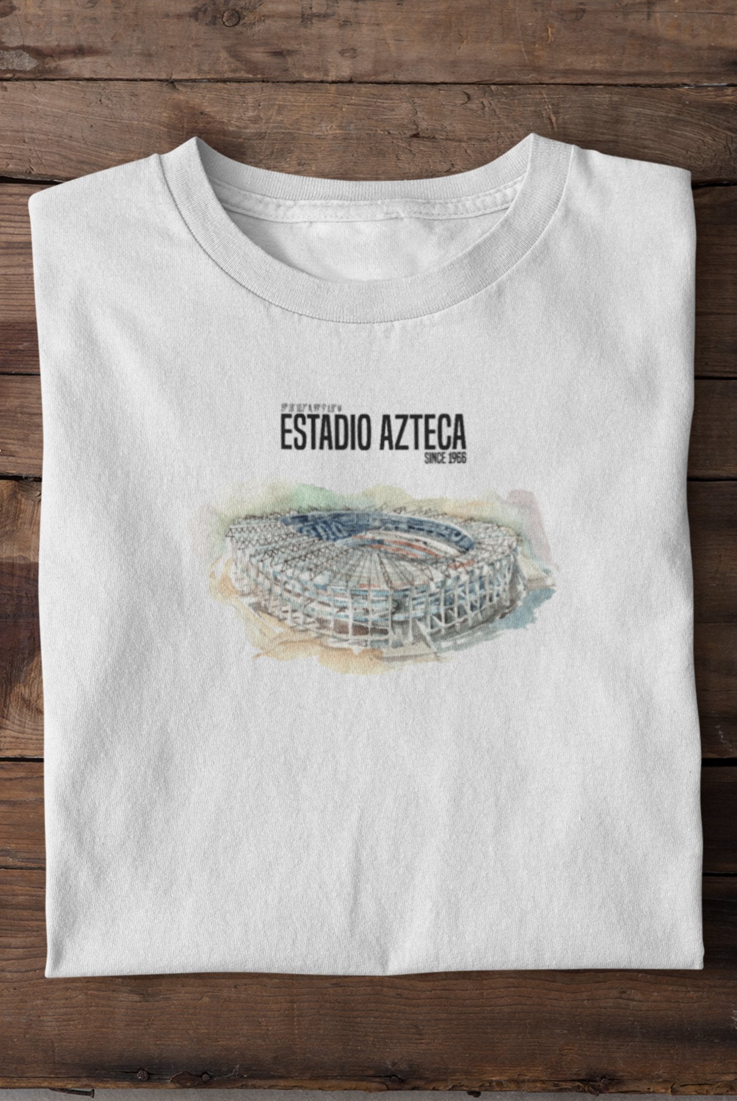 Vintage-inspired Estadio Azecta Collection featuring football t-shirts, hoodies, and sweatshirts. Iconic designs for every football fan