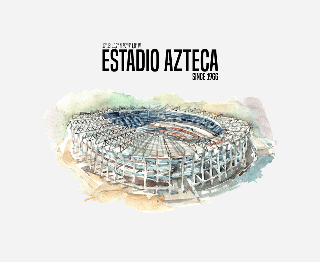 Estadio Azteca - T-Shirt