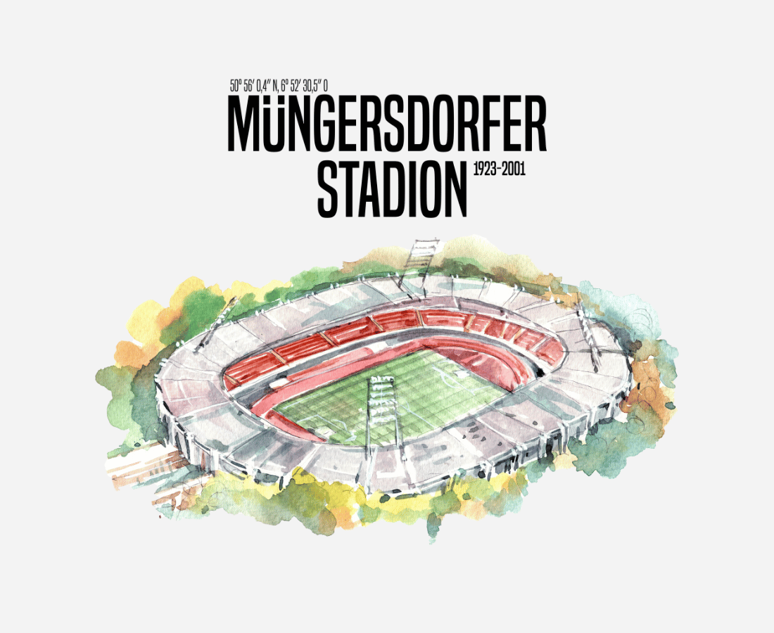 Müngersdorfer Stadium - Organic Basic Unisex Sweatshirt