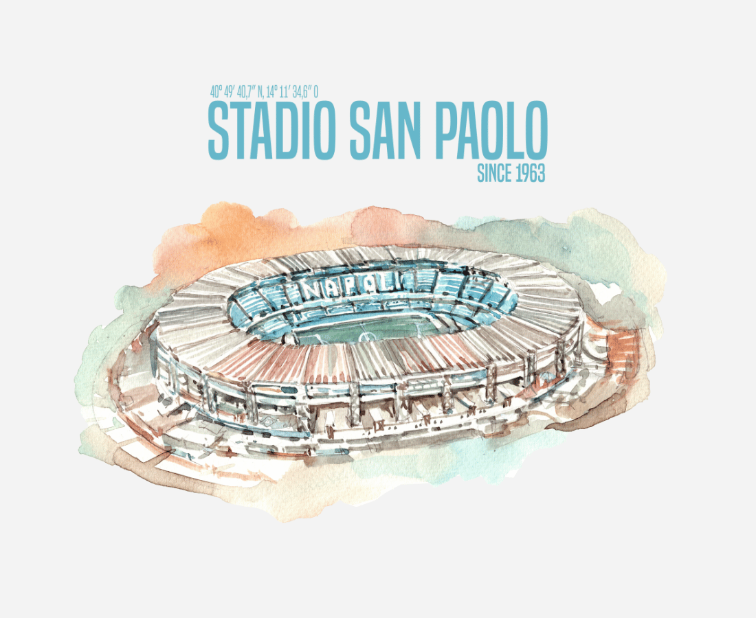 Stadio San Paolo Blue Edition - Sweatshirt