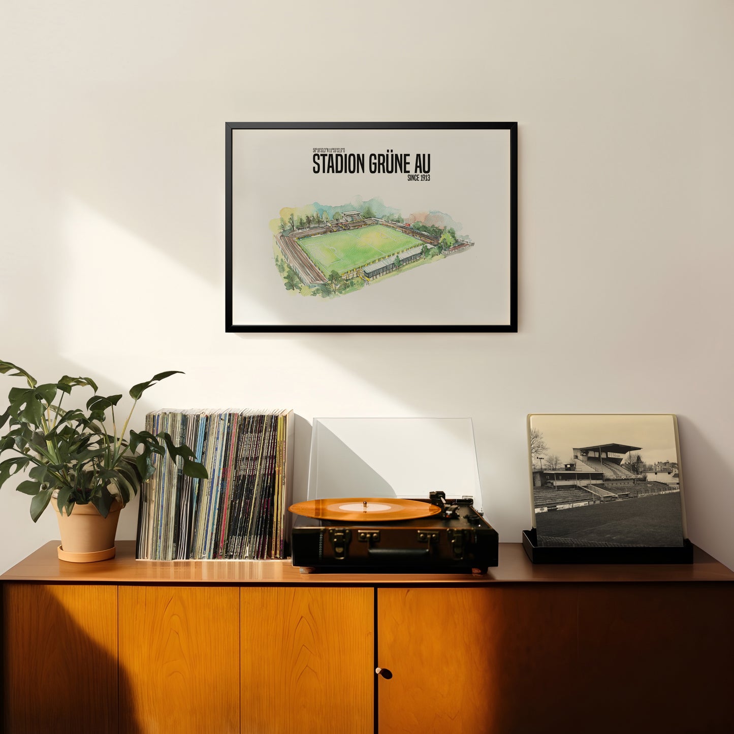 Stadion Grüne Au | Bilderrahmen