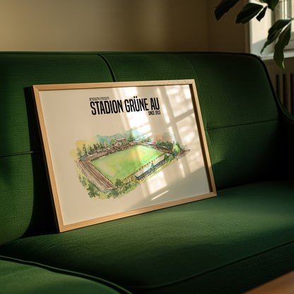Stadion Grüne Au | Bilderrahmen